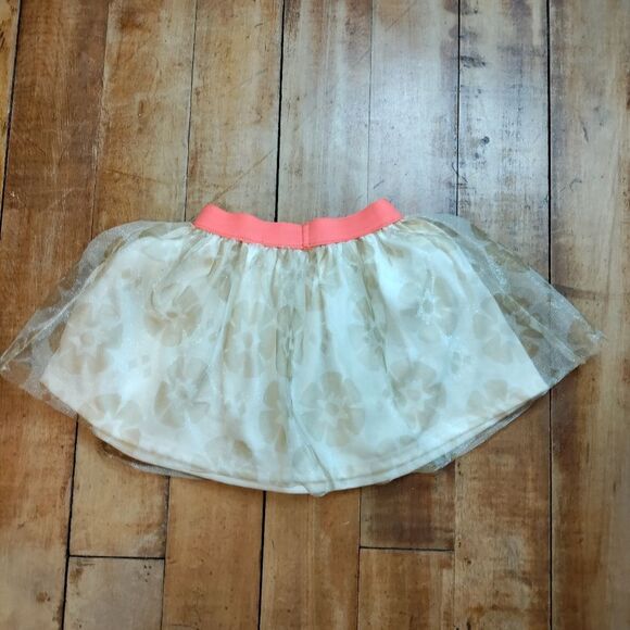 Disney 2T tutu skirt tan neutral Moana lined summer dress up boho - Picture 6 of 6